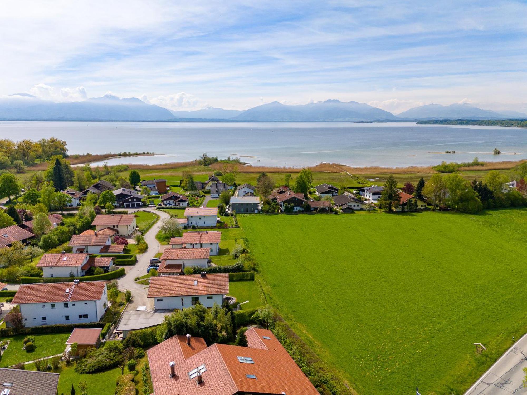 Chalet Am See - Seeblick Bergblick Modern Charmant Neu Seeon-Seebruck Exterior foto